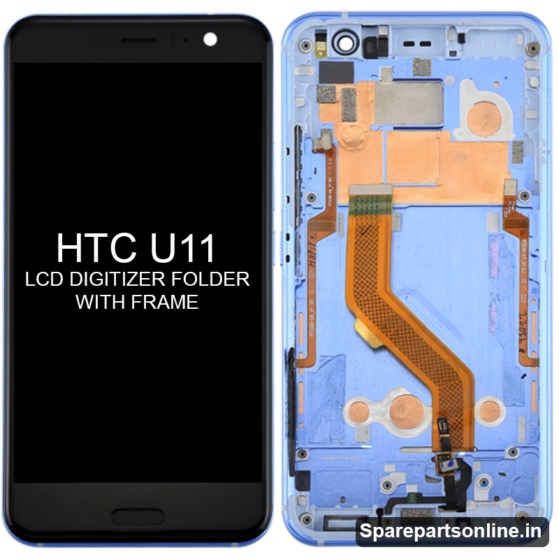 htc-U11-lcd-folder-display-screen-with-frame-blue
