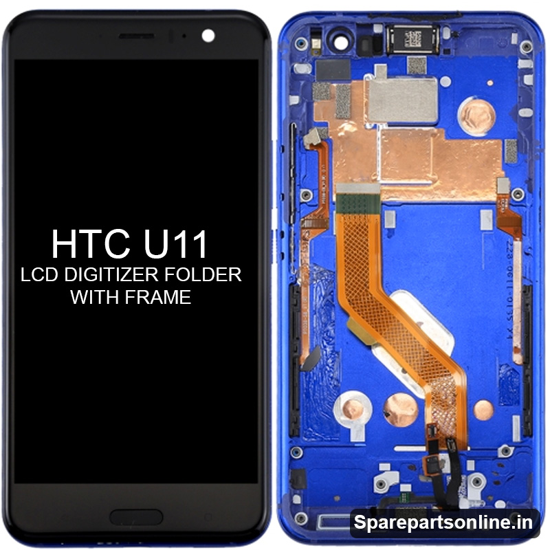 htc-U11-lcd-folder-display-screen-with-frame-dark-blue
