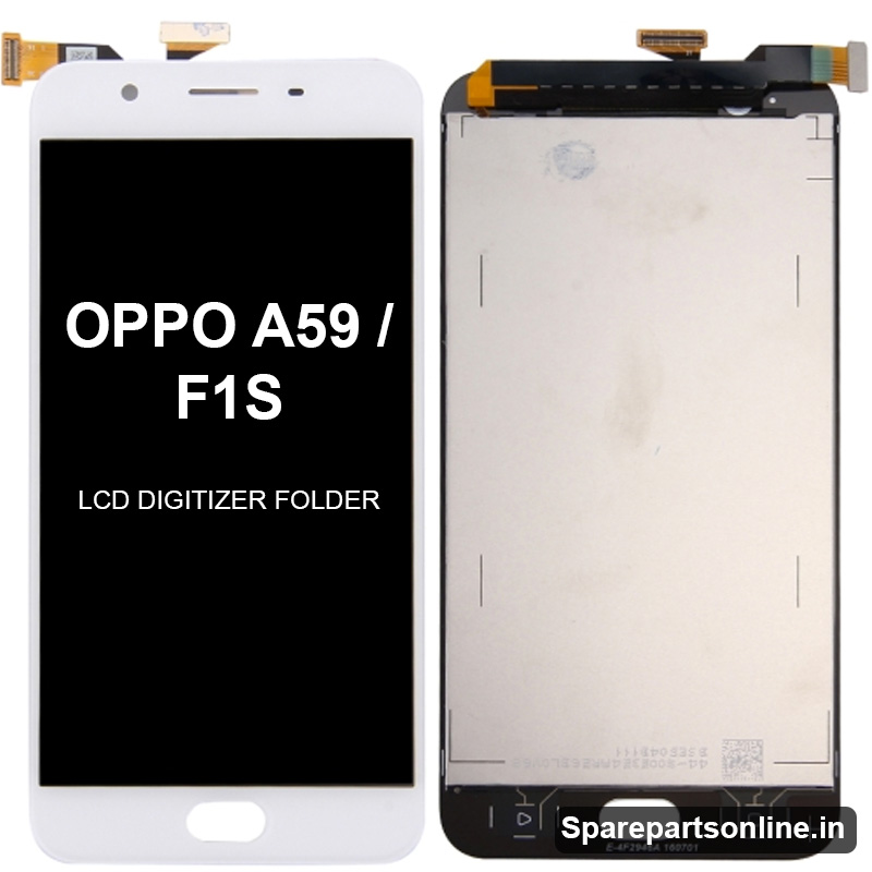 oppo-A59-lcd-folder-display-screen-white