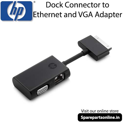 HP-Dock-Connector-to-Ethernet-and-VGA-Adapter