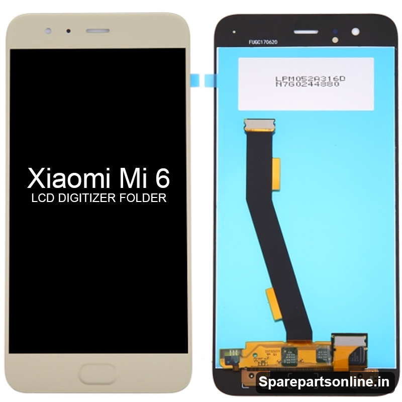 Xiaomi-Mi-6-lcd-folder-display-screen-gold