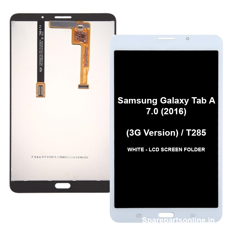 Samsung-tab-a-7-inch-t285-3g-lcd-screen-display-folder-white