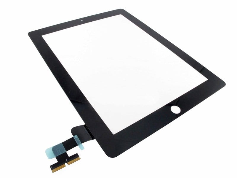 ePartSolution-iPad 2 Black Touch Screen Digitizer Mid Frame Bezel iPad 2 2nd Gen USA Seller 