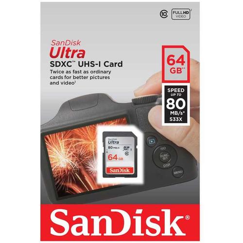 Sandisk 64gb Micro Sd Memory Card For Music And Data Storage Sparepartsonline In