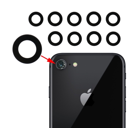 10 PCS Back Camera Lens for iPhone 8