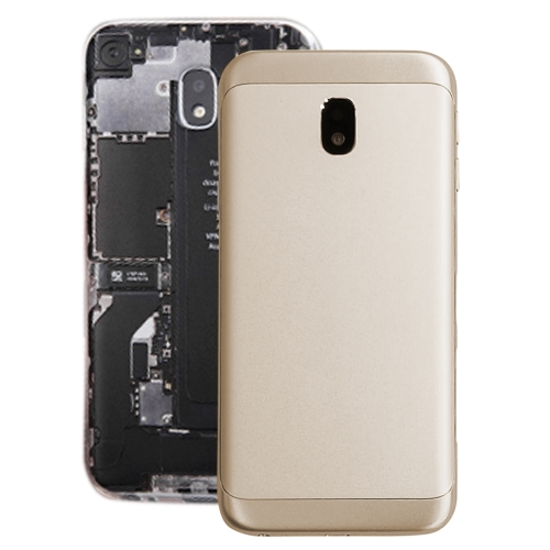 Samsung Galaxy J3 17 J3 Pro 17 J330f Ds J330g Ds Gold Battery Back Cover Rear Panel Housing Sparepartsonline In