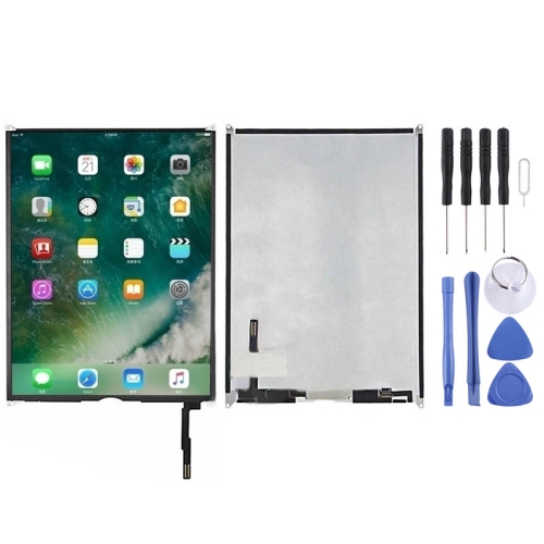 Complete Repair Tools Kit Camera Holder 365 Days Warr JPUNG Screen Replacement for iPad 5 2017 9.7 only for A1822 A1823 Pre-Installed Adhesive Not air Instructions with Home Button 