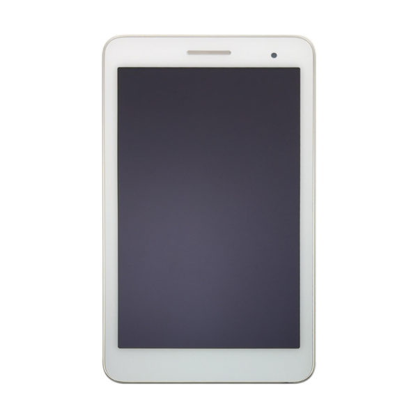 Huawei-Honor-Play-Mediapad-T1-701-Lcd-with-frame-white-front