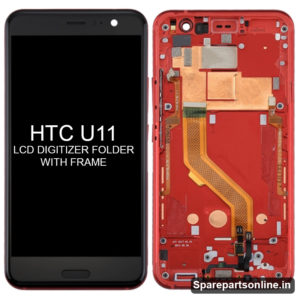 htc-U11-lcd-folder-display-screen-with-frame-red
