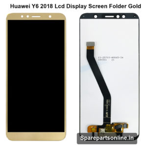 huawei-y6-2018-lcd-display-screen-folder-gold