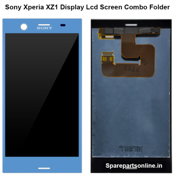 sony-xperia-xz1-blue-lcd-combo-folder-black-display-screen-digitizer