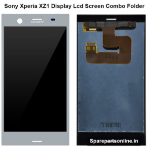 sony-xperia-xz1-silver-lcd-combo-folder-black-display-screen-digitizer