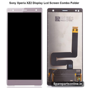 sony-xperia-xz2-pink-lcd-combo-folder-black-display-screen-digitizer