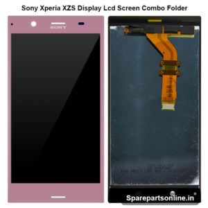 sony-xperia-xzs-pink-lcd-combo-folder-black-display-screen-digitizer