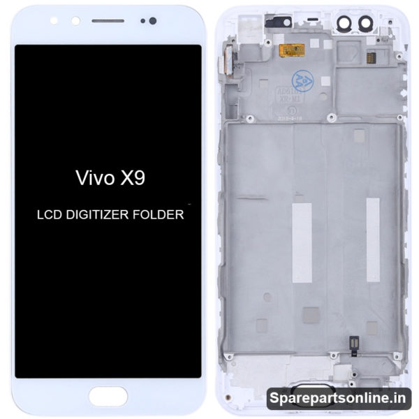 vivo-X9-lcd-folder-display-screen-with-frame-white