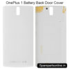 OnePlus One NFC White Battery Back Cover