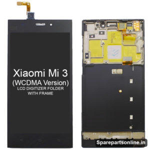 Xiaomi-MI-3-lcd-folder-display-screen-with-frame-black