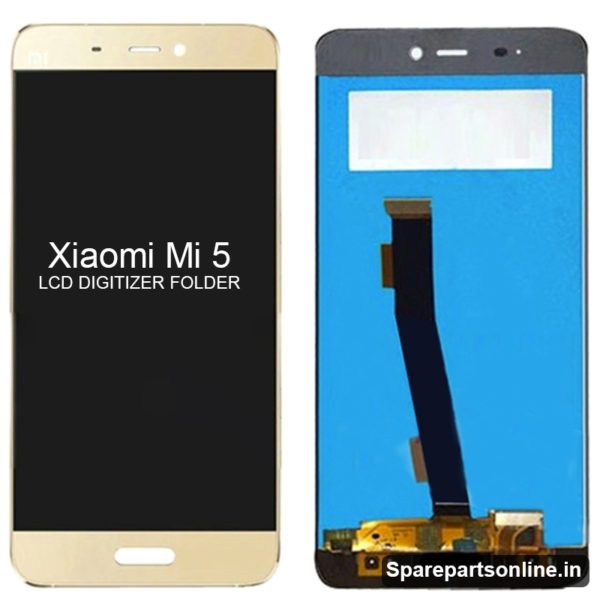 Xiaomi-Mi-5-lcd-folder-display-screen-gold