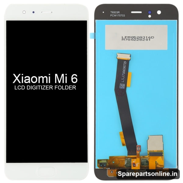 Xiaomi-Mi-6-lcd-folder-display-screen-white