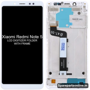 Xiaomi-Redmi-Note-5-lcd-folder-display-screen-with-frame-white