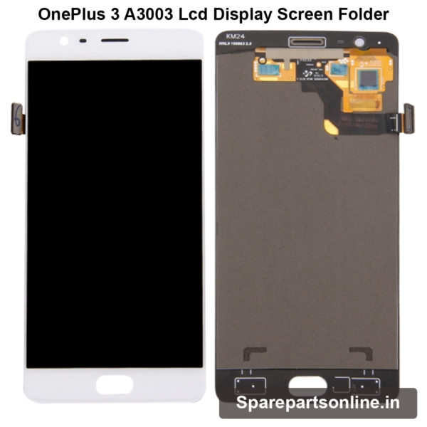 oneplus-3-A3003-lcd-screen-display-folder-white
