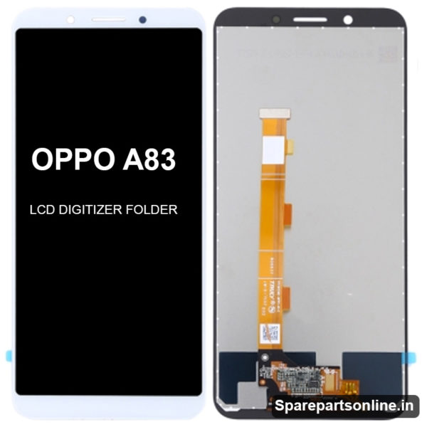 oppo-A83-lcd-folder-display-screen-white