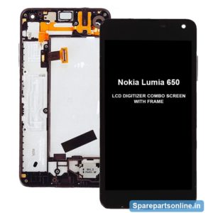 Nokia-Lumia-650-black-lcd-screen-frame-display-digitizer-combo-folder-black