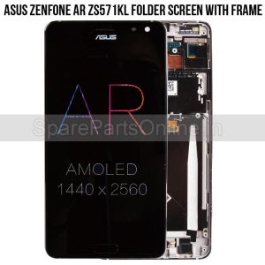 Asus-Zenfone-AR-ZS571KL-Combo-Folder-Lcd-Screen-with-frame-digitizer-front-glass