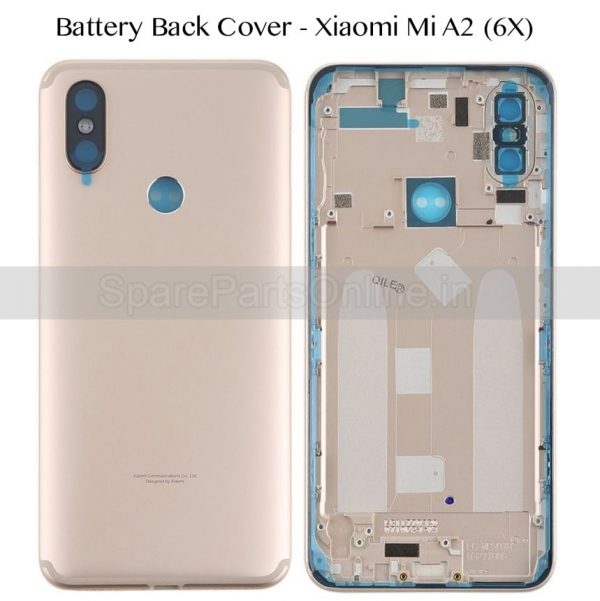 xiaomi-mi-A2-6X-battery-door-back-cover-housing-gold