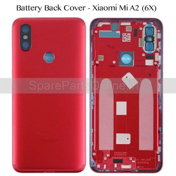 xiaomi-mi-A2-6X-battery-door-back-cover-housing-red
