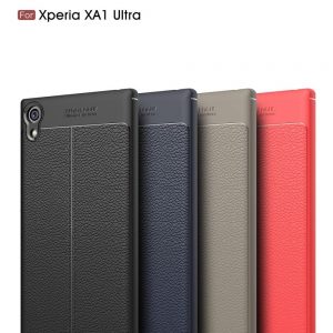 sony-xperia-xa1-ultra-case-ultra-thin-anti-scratch-faux-leather-print-back-cover-tpu-protect-cover-black