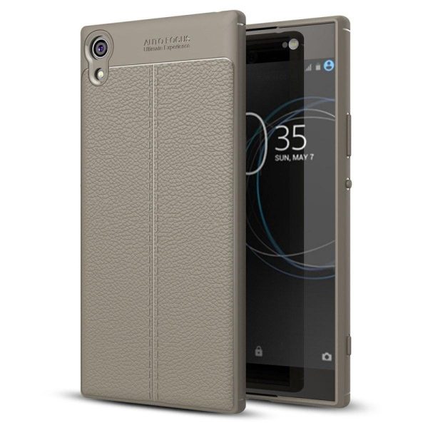 sony-xperia-xa1-ultra-case-ultra-thin-anti-scratch-faux-leather-print-back-cover-tpu-protect-cover-grey