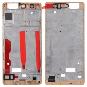 Huawei P9 Gold Front Housing LCD Frame Bezel Plate