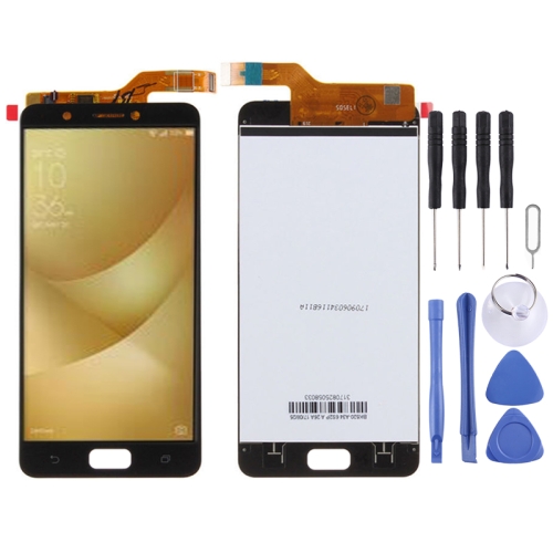 Lcd Screen Display Folder Combo Digitizer Glass for Asus ZenFone 4 Max ZC520KL Black