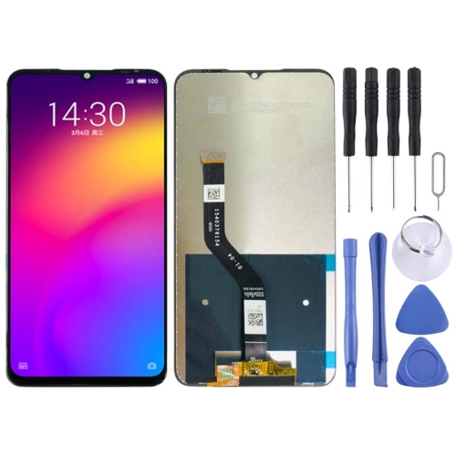 Lcd Screen Display Folder Combo Digitizer Glass for Meizu Note 9 Black