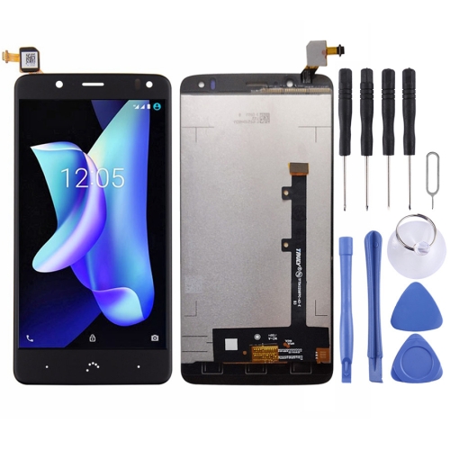 Lcd Screen Display Folder Combo Digitizer Glass for BQ Aquaris U2 U2 Lite Black