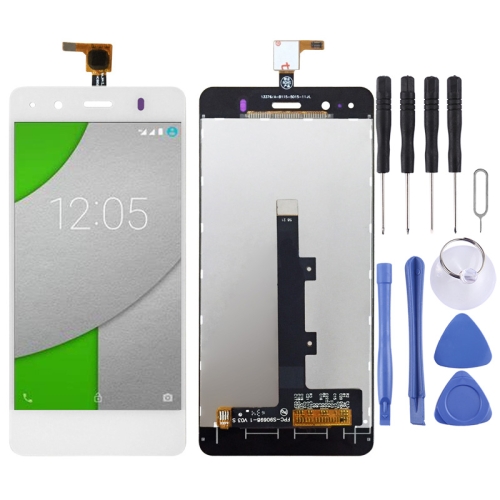Lcd Screen Display Folder Combo Digitizer Glass for BQ Aquaris A4.5 White