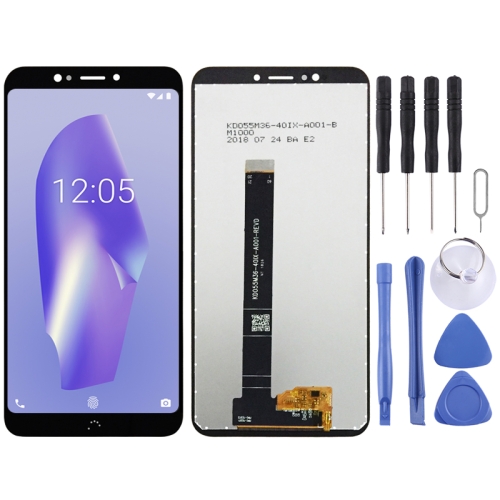 Lcd Screen Display Folder Combo Digitizer Glass for BQ Aquaris C Black