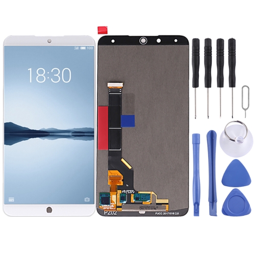 Lcd Screen Display Folder Combo Digitizer Glass for Meizu 15 Plus White