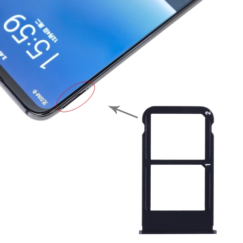SIM Card Tray SIM Card Tray for Meizu 16 Plus Black