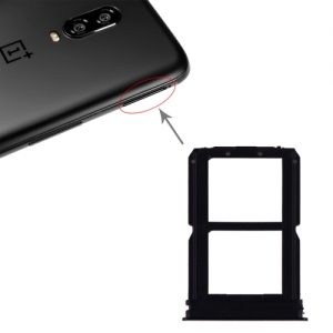 SIM Card Tray SIM Card Tray for OnePlus 6T Black
