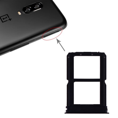 SIM Card Tray SIM Card Tray for OnePlus 6T Black
