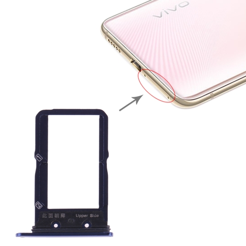 SIM Card Tray Slot for Vivo X27 (Blue)