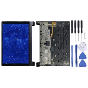 LCD Display Screen Folder Combo with Digitizer Touch Glass with Frame for Lenovo YOGA Tab 3 Plus YT-X703 YT-X703F YT-X703L (Black)