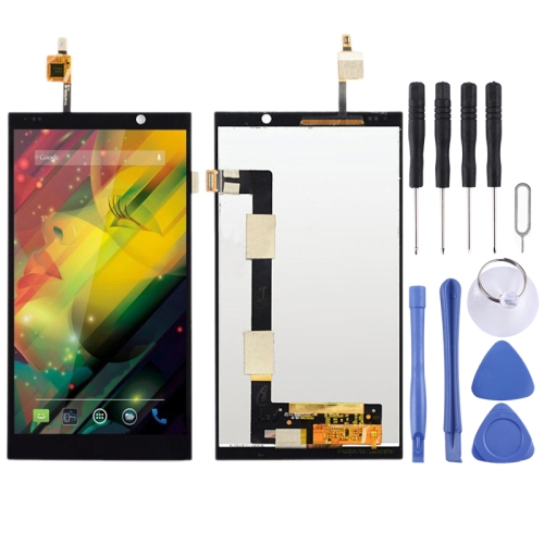 LCD Display Screen Folder Combo with Digitizer Touch Glass for HP Slate 6 (Black)