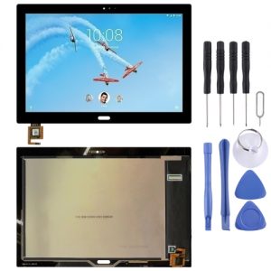 LCD Display Screen Folder Combo with Digitizer Touch Glass for Lenovo Tab 4 Plus TB-X704 TB-X704L (Black)