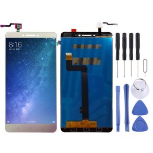 LCD Display Screen Folder Combo with Digitizer Touch Glass for Xiaomi Mi Max 2 (Gold)