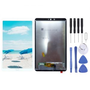 LCD Display Screen Folder Combo with Digitizer Touch Glass for Xiaomi Mi Pad 4 (White)