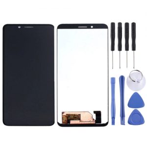 LCD Display Screen with Touch Glass Digitizer Folder for Ulefone P6000 Plus (Black)
