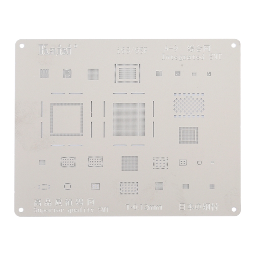 Kaisi A-9 IC Chip BGA Reballing Stencil Kits Set Tin Plate For iPhone 6s Plus 6s